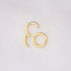 Mini Seamless Clicker Hoop Earrings