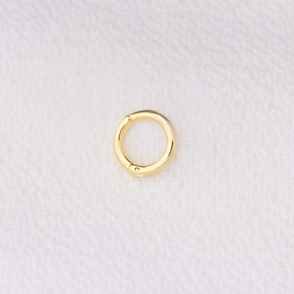 Mini Seamless Clicker Hoop Earrings