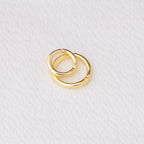 Mini Seamless Clicker Hoop Earrings