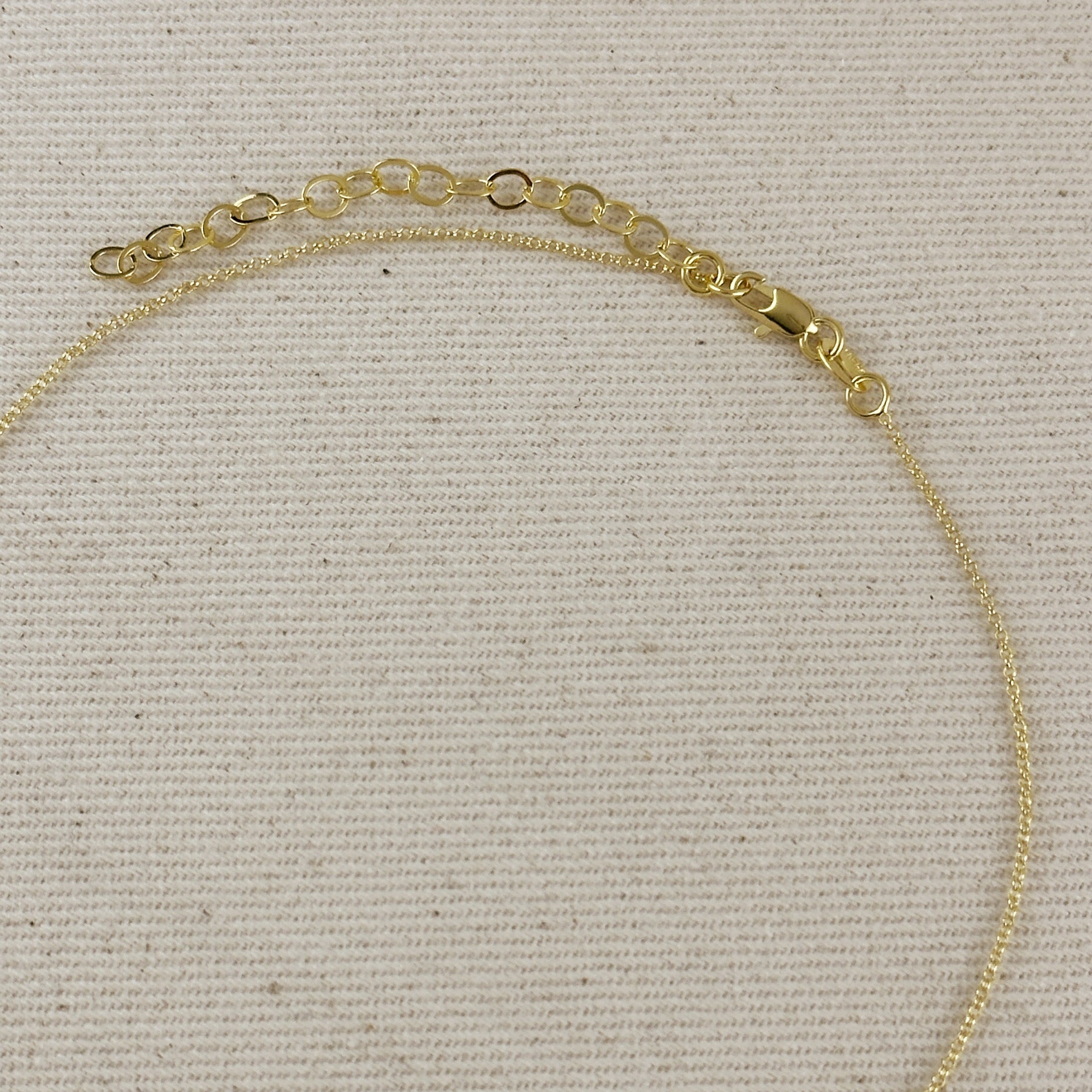 Mondsee 18k Gold Filled Flower Plaque Necklace | 18k Gold Filled Jewelry