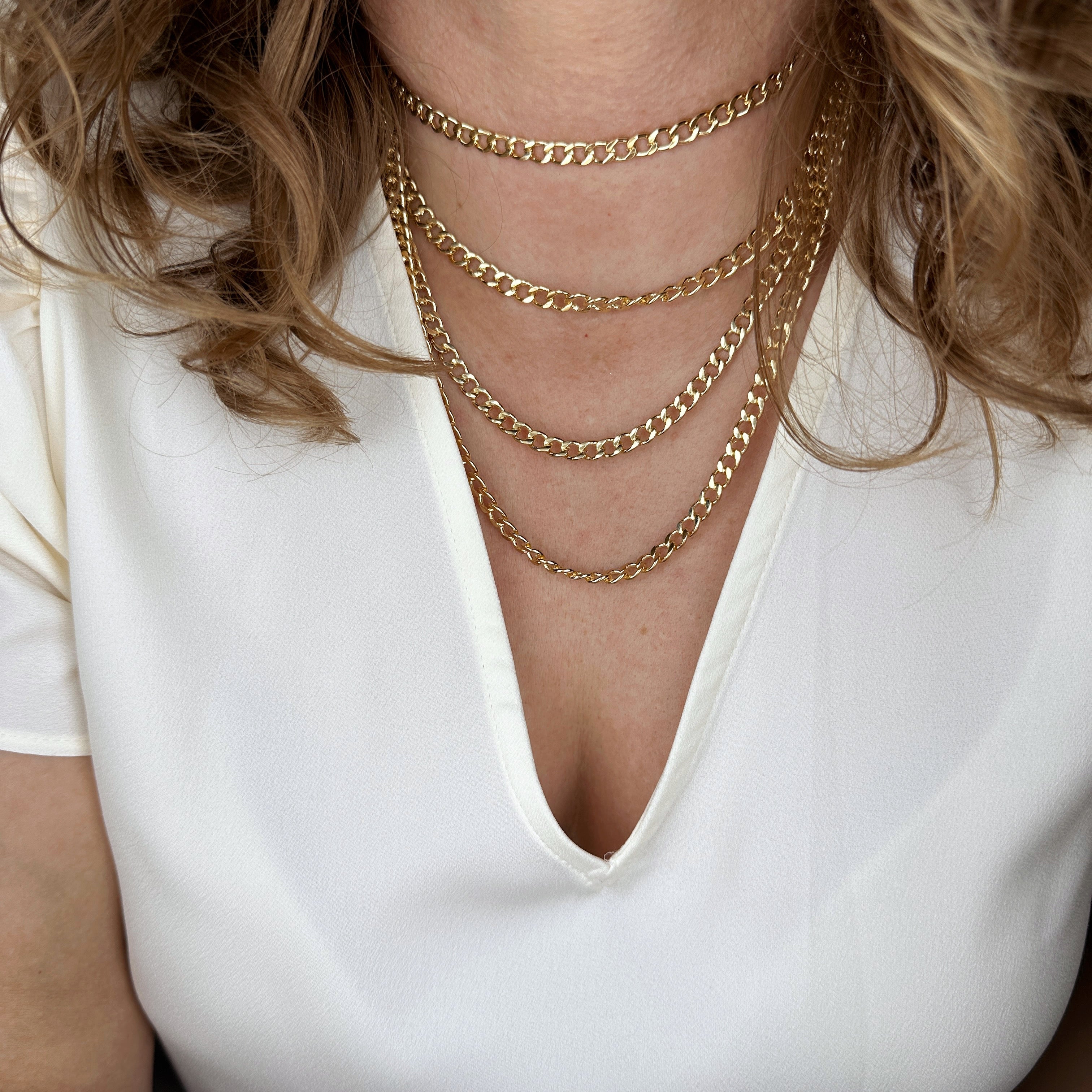 Mondsee 18k Gold Filled Miami Cuban Chain | 18k Gold Filled Jewelry