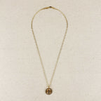 Mondsee 18k Gold Filled Radial Angel Wing Necklace | 18k Gold Filled Jewelry