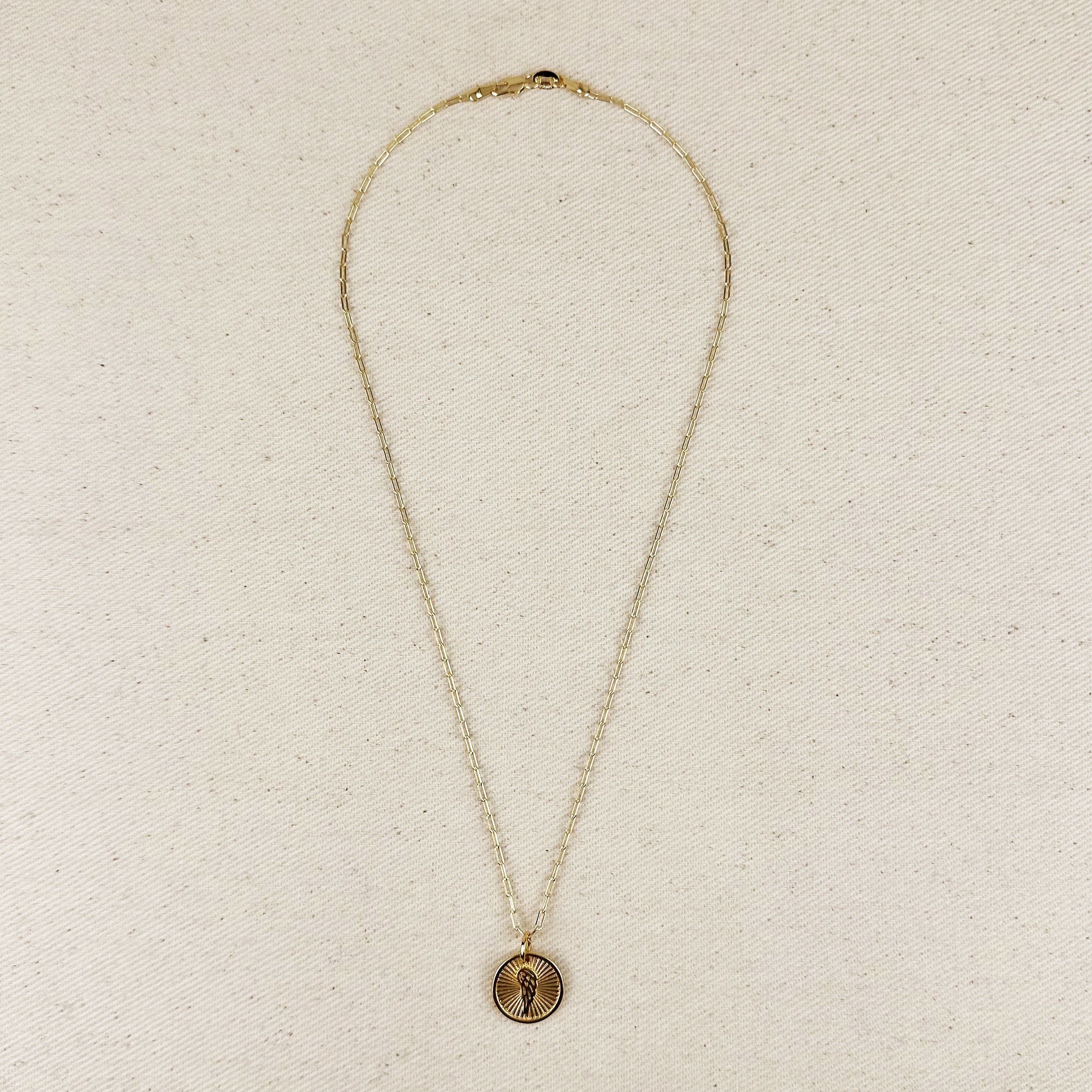 Mondsee 18k Gold Filled Radial Angel Wing Necklace | 18k Gold Filled Jewelry