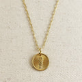 Mondsee 18k Gold Filled Radial Angel Wing Necklace | 18k Gold Filled Jewelry