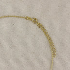 18k Gold Filled Hamsa Pearl Necklace