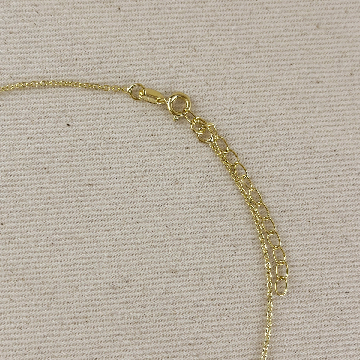 18k Gold Filled Hamsa Pearl Necklace