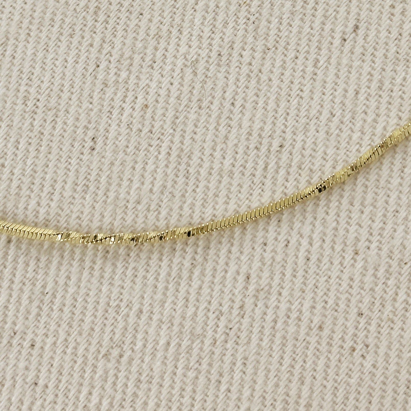 Mondsee 18k Gold Filled Twisted Box Chain 1.0mm | 18k Gold Filled Jewelry