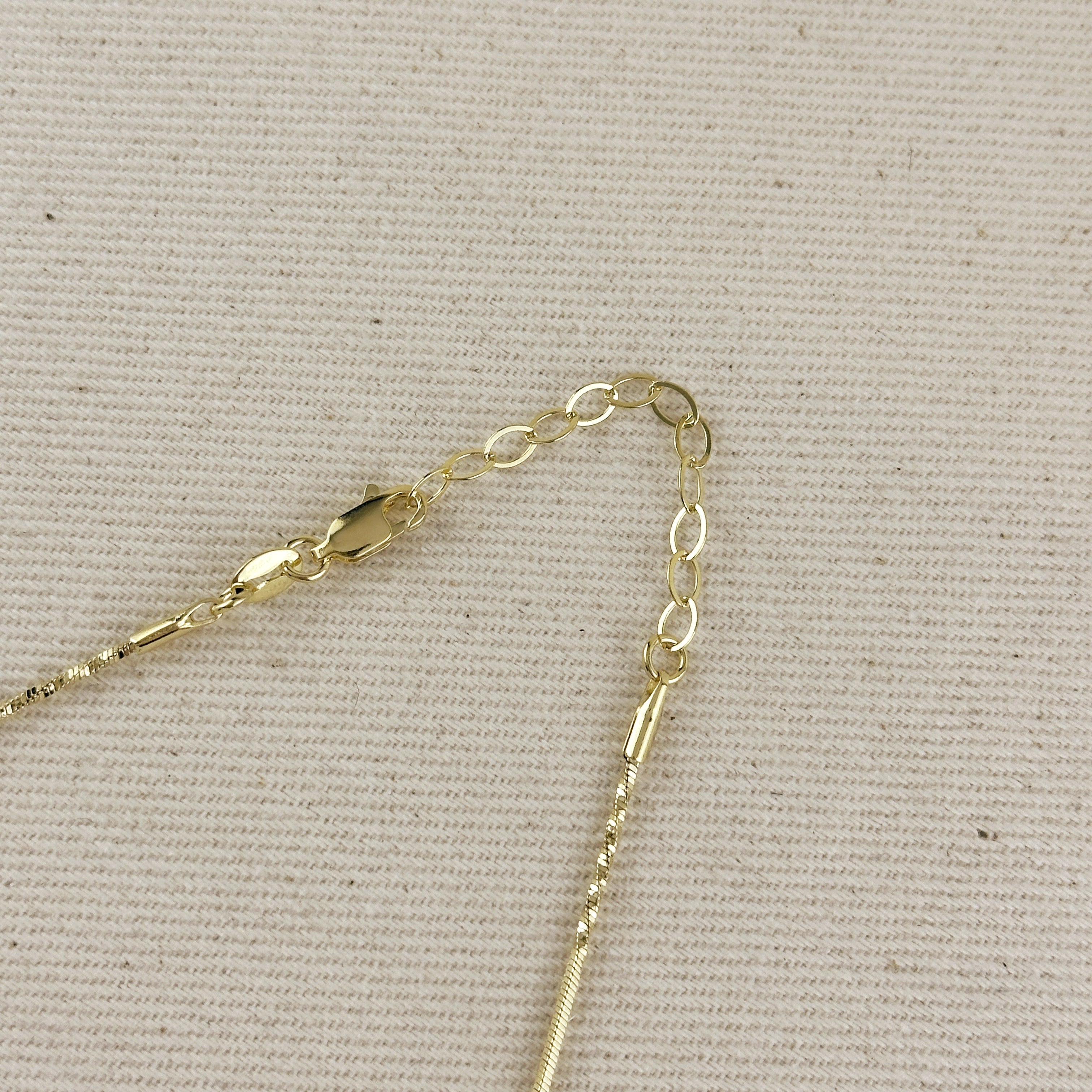Mondsee 18k Gold Filled Twisted Box Chain 1.0mm | 18k Gold Filled Jewelry