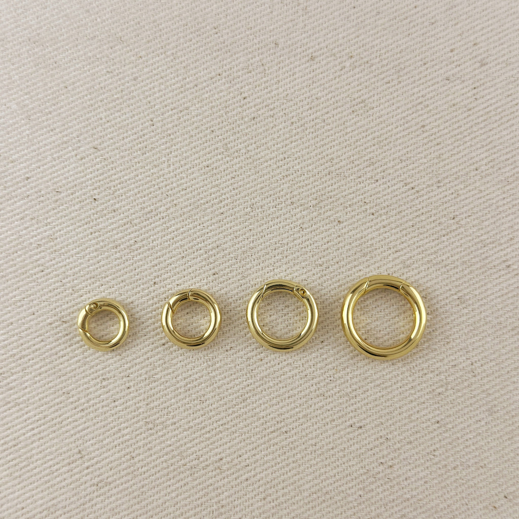Mondsee 18k Gold Filled Connector Carabiner | 18k Gold Filled Jewelry