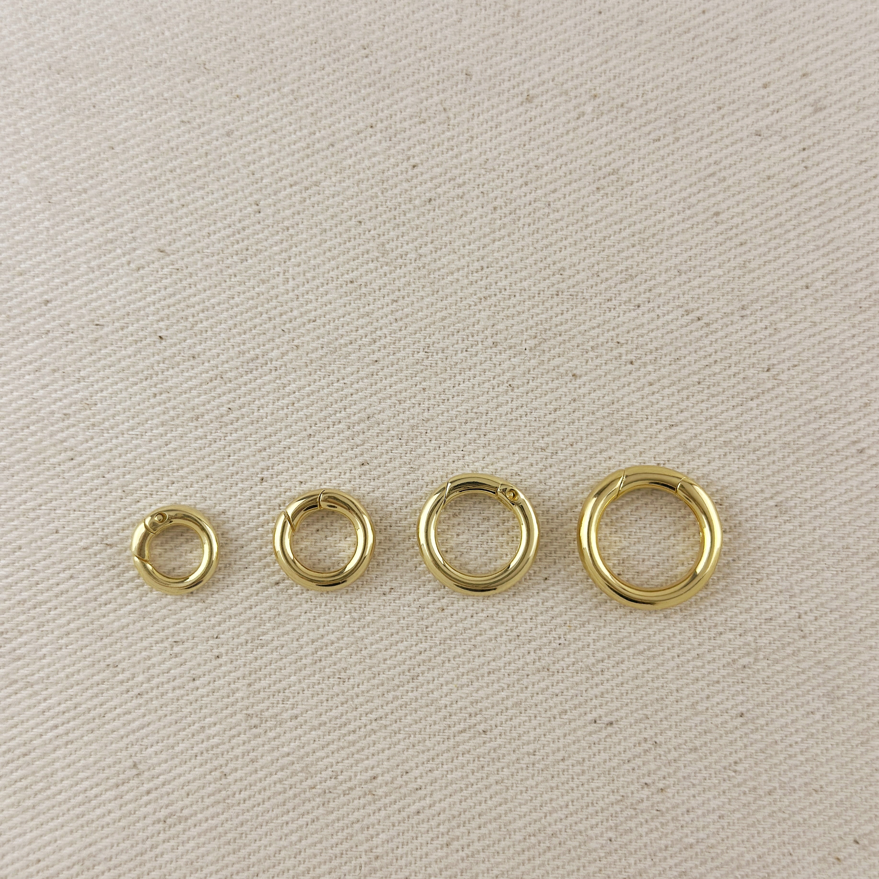 Mondsee 18k Gold Filled Connector Carabiner | 18k Gold Filled Jewelry