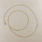 18k Gold Filled Twisted Belly Chain