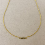 18k Gold Filled Mama Necklace