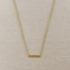 18k Gold Filled Mama Necklace