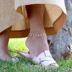 Mondsee 18k Gold Filled Bali Anklet | 18k Gold Filled Jewelry
