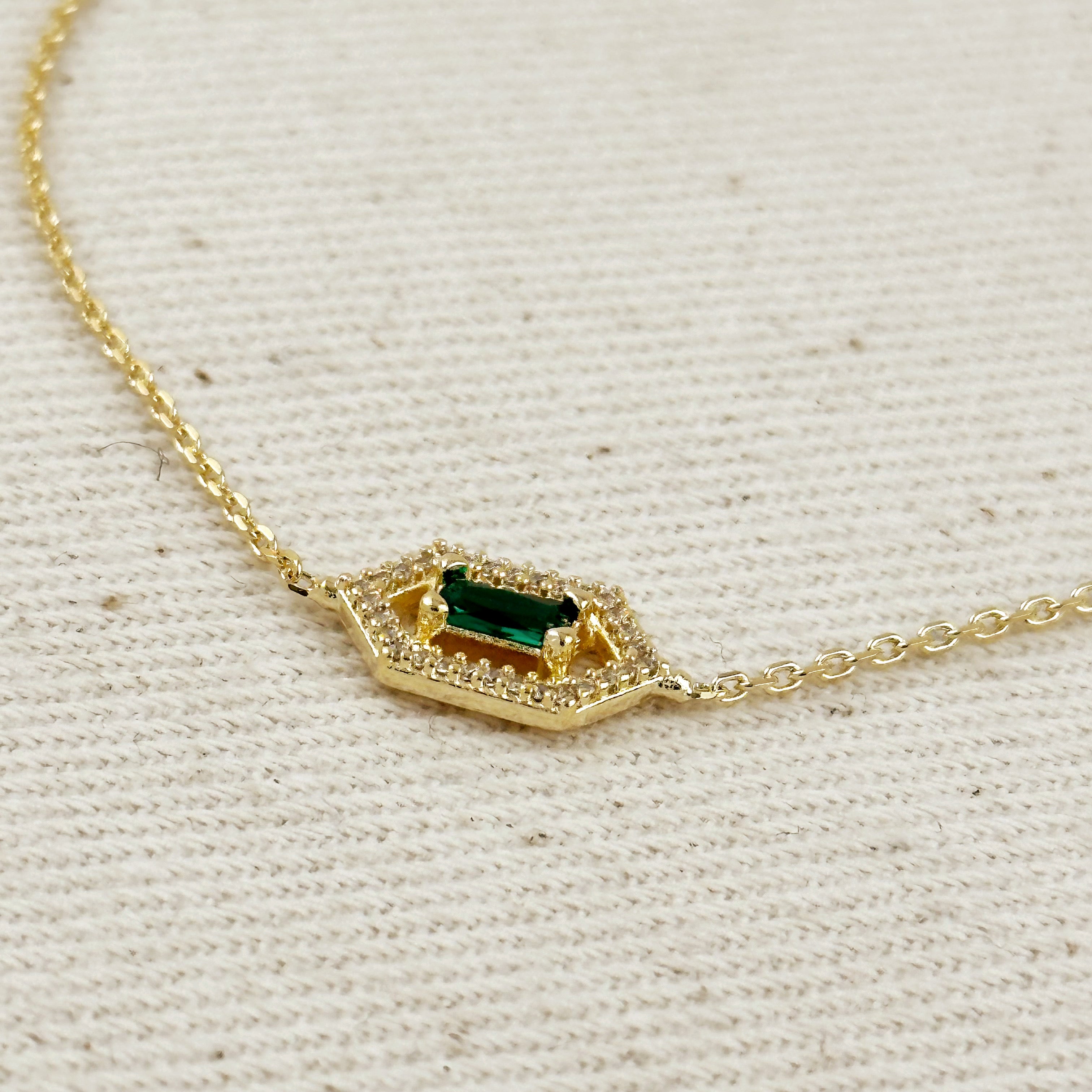 Mondsee 18k Gold Filled Fancy Birthstone Bracelet | 18k Gold Filled Jewelry
