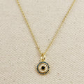 Mondsee 18k Gold Filled Protection Mandala Necklace | 18k Gold Filled Jewelry