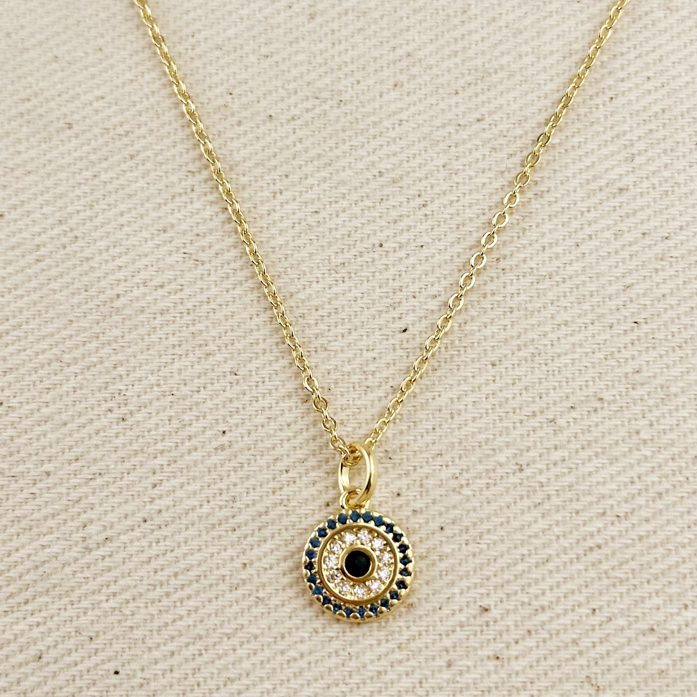 Mondsee 18k Gold Filled Protection Mandala Necklace | 18k Gold Filled Jewelry