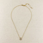 Mondsee 18k Gold Filled CZ Hamsa Hand Necklace | 18k Gold Filled Jewelry