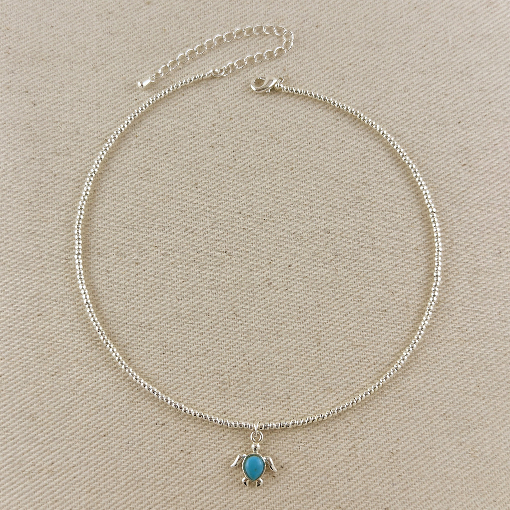 Sea Turtle Choker Necklace