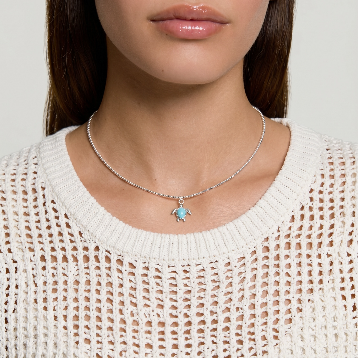 Sea Turtle Choker Necklace