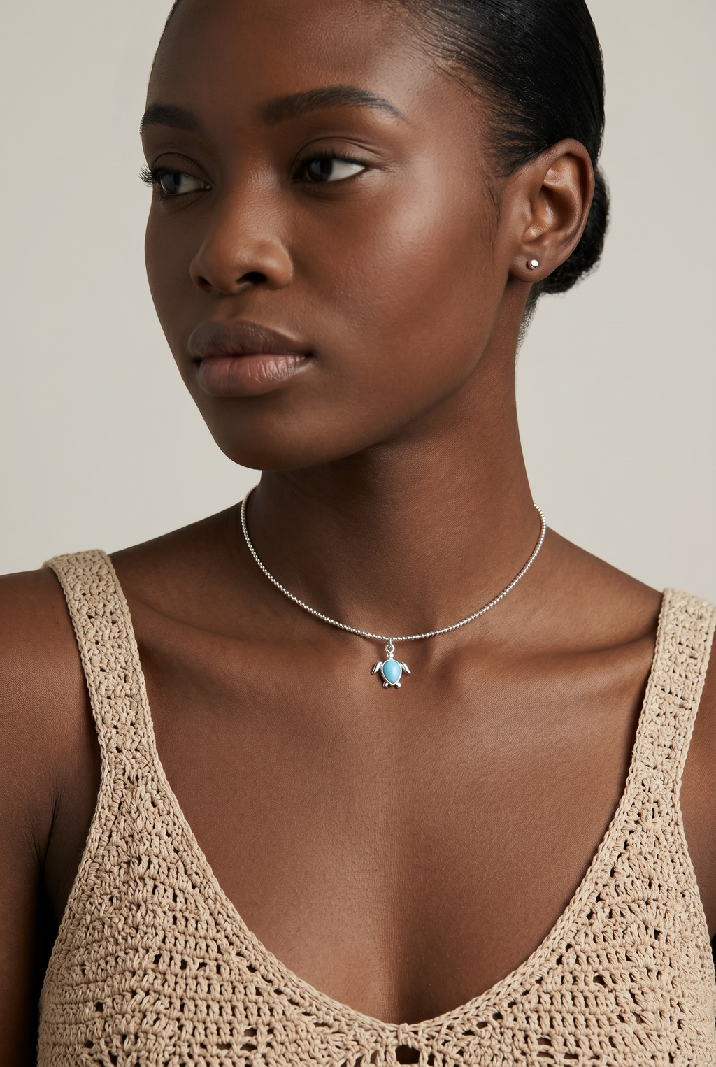 Sea Turtle Choker Necklace