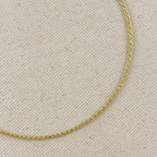 18k Gold Filled 1.7mm Rope Chain