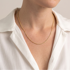 18k Gold Filled 1.7mm Rope Chain