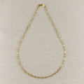 Mondsee 18k Gold Filled 3x1 Alternated Paperclip Necklace | 18k Gold Filled Jewelry