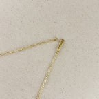 Mondsee 18k Gold Filled 2.1mm 3x1 Alternated Paperclip Necklace | 18k Gold Filled Jewelry