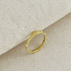 18k Gold Filled Rosary Prayer Ring