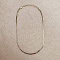 Mondsee 18k Gold Filled 3.0mm Thickness Herringbone Chain | 18k Gold Filled Jewelry
