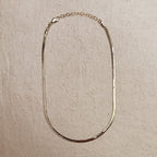 Mondsee 18k Gold Filled 3.0mm Thickness Herringbone Chain | 18k Gold Filled Jewelry