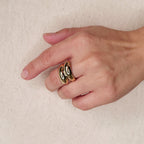18k Gold Filled Wrap Around Ring