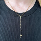 Mondsee 18k Gold Filled Traditional Rosary Necklace | 18k Gold Filled Jewelry