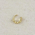 18k Gold Filled Cubic Zirconia Ear Cuff