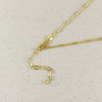 Mondsee 18k Gold Filled Mini Tube Chain Necklace | 18k Gold Filled Jewelry