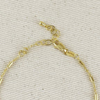 Mondsee 18k Gold Filled Mini Tube Chain Bracelet | 18k Gold Filled Jewelry