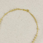 Mondsee 18k Gold Filled 3.3mm Rosary Necklace | 18k Gold Filled Jewelry