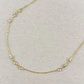 Mondsee 18k Gold Filled Bezel CZ Belly Chain | 18k Gold Filled Jewelry