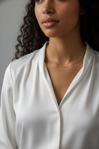 Mondsee 18k Gold Filled 1mm Satellite Chain | 18k Gold Filled Jewelry