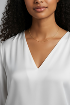 Mondsee 18k Gold Filled 1mm Satellite Chain | 18k Gold Filled Jewelry