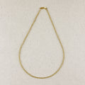 Mondsee 18k Gold Filled 2.5mm Rolo Chain | 18k Gold Filled Jewelry