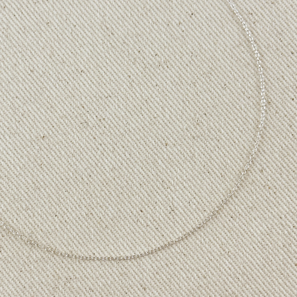 Sterling Silver Super Light Cable Chain 1.2mm