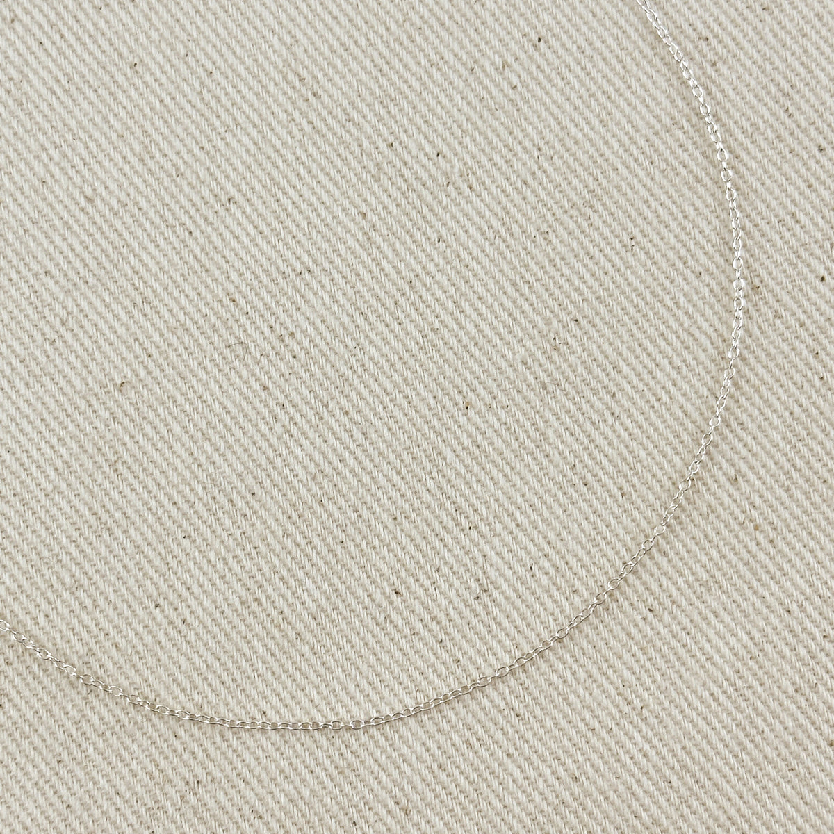 Sterling Silver Super Light Cable Chain 1.2mm
