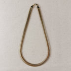 Mondsee 18k Gold Filled 8mm Fancy Thick Snake Chain Necklace | 18k Gold Filled Jewelry