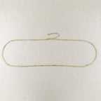 Mondsee 18k Gold Filled Paperclip And Stars CZ Belly Chain | 18k Gold Filled Jewelry