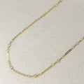 Mondsee 18k Gold Filled Paperclip And Stars CZ Belly Chain | 18k Gold Filled Jewelry