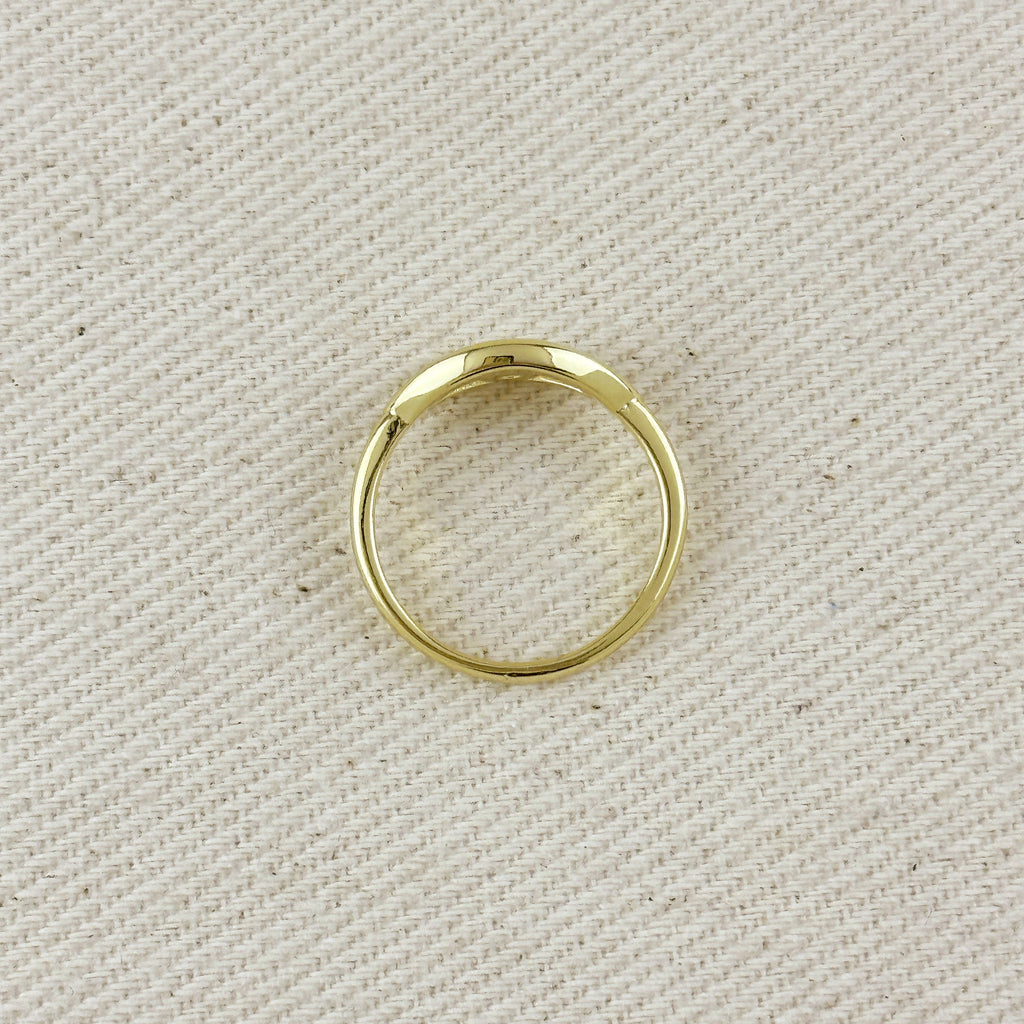 Mondsee 18K Gold Filled CZ Eye Ring | 18k Gold Filled Jewelry