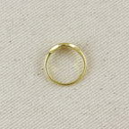 Mondsee 18K Gold Filled CZ Eye Ring | 18k Gold Filled Jewelry
