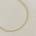 18k Gold Filled 2.5mm Beaded Necklace